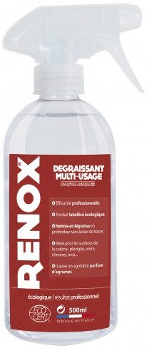 Renox, Organiczny spray odtłuszczający, 500 ml - Cristel