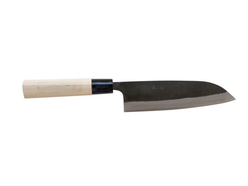 Nóż Santoku ze stali węglowej, 17 cm - Sakamoto