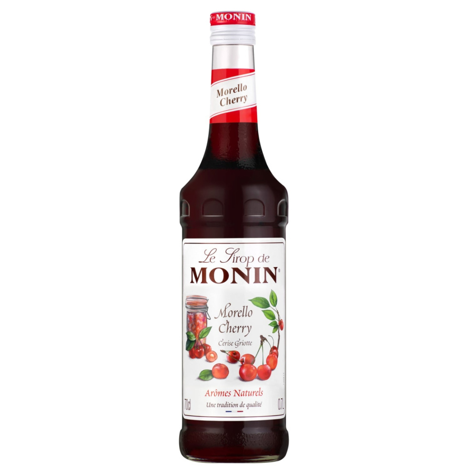 Monin Morello Cherry Syrup 70 cl w grupie Bar i wino / Wyposażenie baru / Inne wyposażenie baru w The Kitchen Lab (1083-30744)