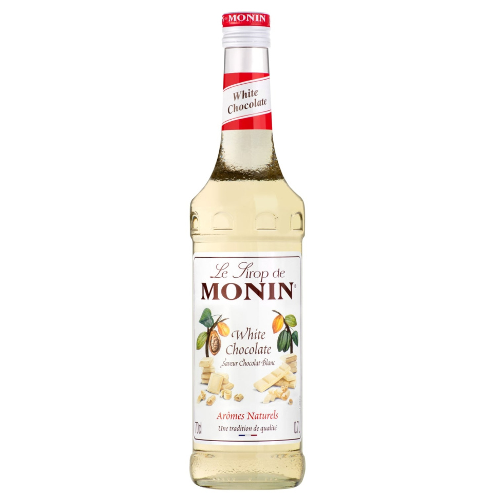 Monin White Chocolate Syrup 70 cl w grupie Bar i wino / Wyposażenie baru / Inne wyposażenie baru w The Kitchen Lab (1083-30776)