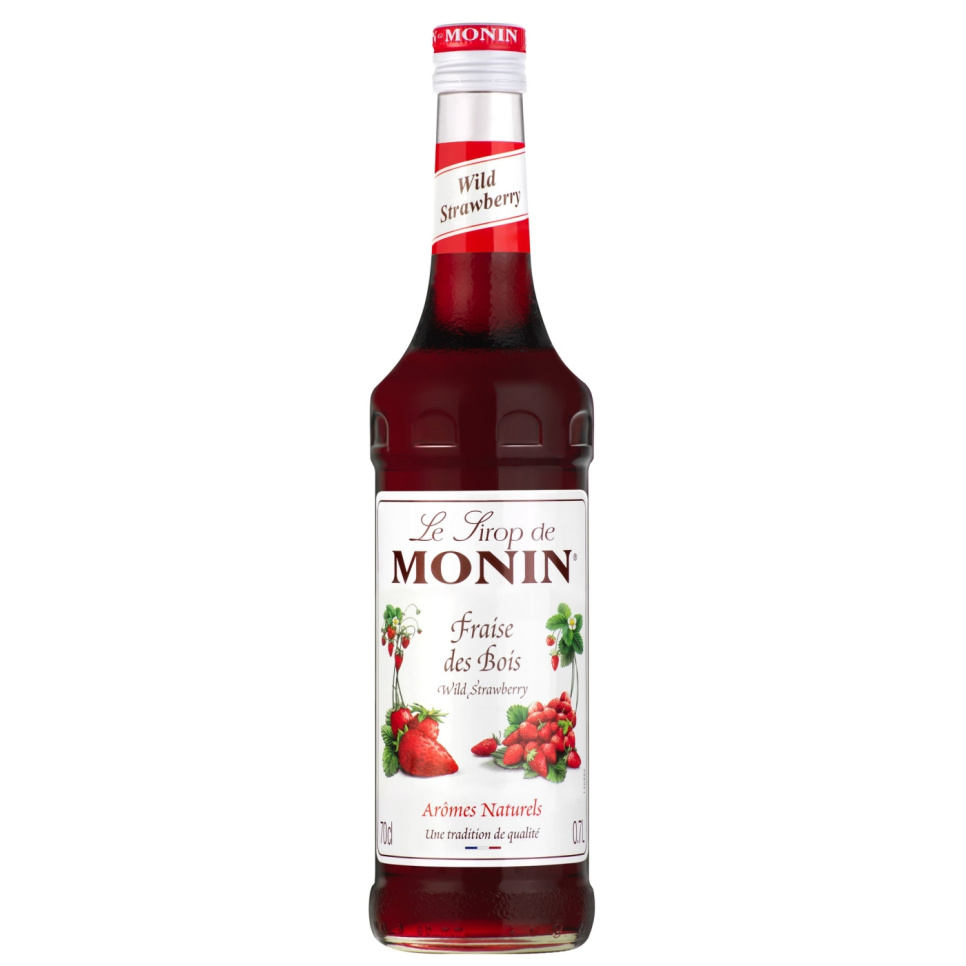 Monin Wild Strawberry Syrup 70 cl w grupie Bar i wino / Wyposażenie baru / Inne wyposażenie baru w The Kitchen Lab (1083-30778)