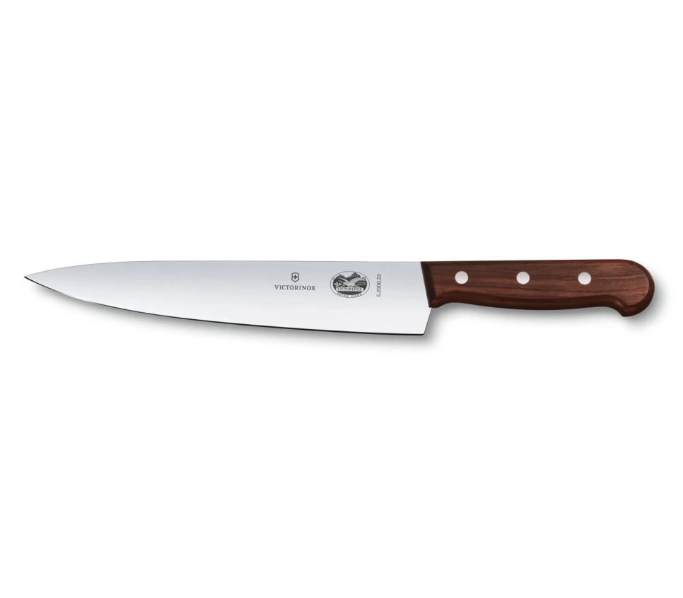 Nóż szefa kuchni, 22 cm, rękojeść z drewna różanego - Victorinox w grupie Gotowanie / Noże kuchenne / Noże szefa kuchni w The Kitchen Lab (1090-11856)