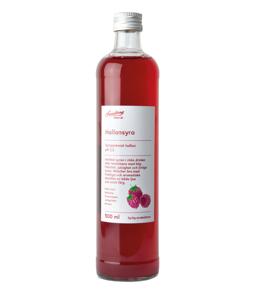 Kwas malinowy, 500 ml - Sandberg Drinks Lab w grupie Bar i wino / Wyposażenie baru / Inne wyposażenie baru w The Kitchen Lab (1821-29339)