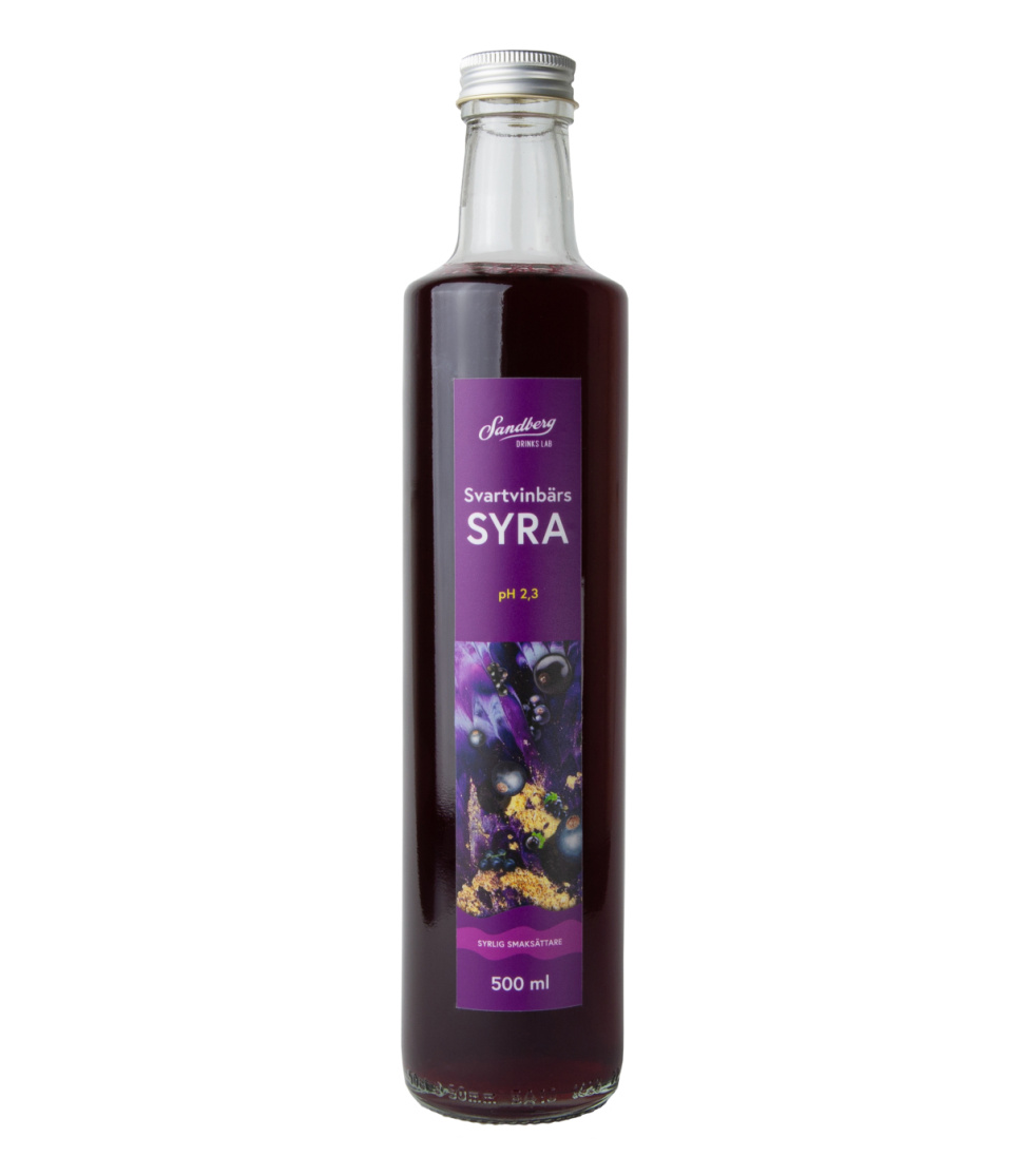 Kwas z czarnej porzeczki, 500 ml - Sandberg Drinks Lab w grupie Bar i wino / Wyposażenie baru / Inne wyposażenie baru w The Kitchen Lab (1821-29342)