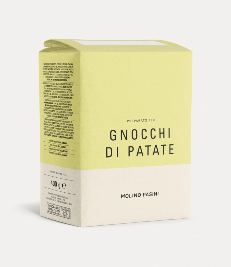 Mieszanka mączna, Gnocchi di Patate, 400g - Molini Pasini w grupie Gotowanie / Kolonialne w The Kitchen Lab (2022-30924)