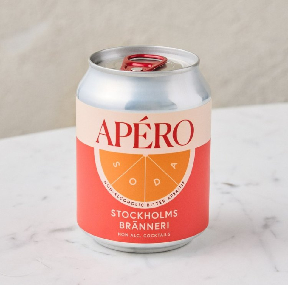 Apéro soda, 250ml, 0,5% - Stockholms Bränneri w grupie Bar i wino / Wyposażenie baru / Inne wyposażenie baru w The Kitchen Lab (2222-30865)